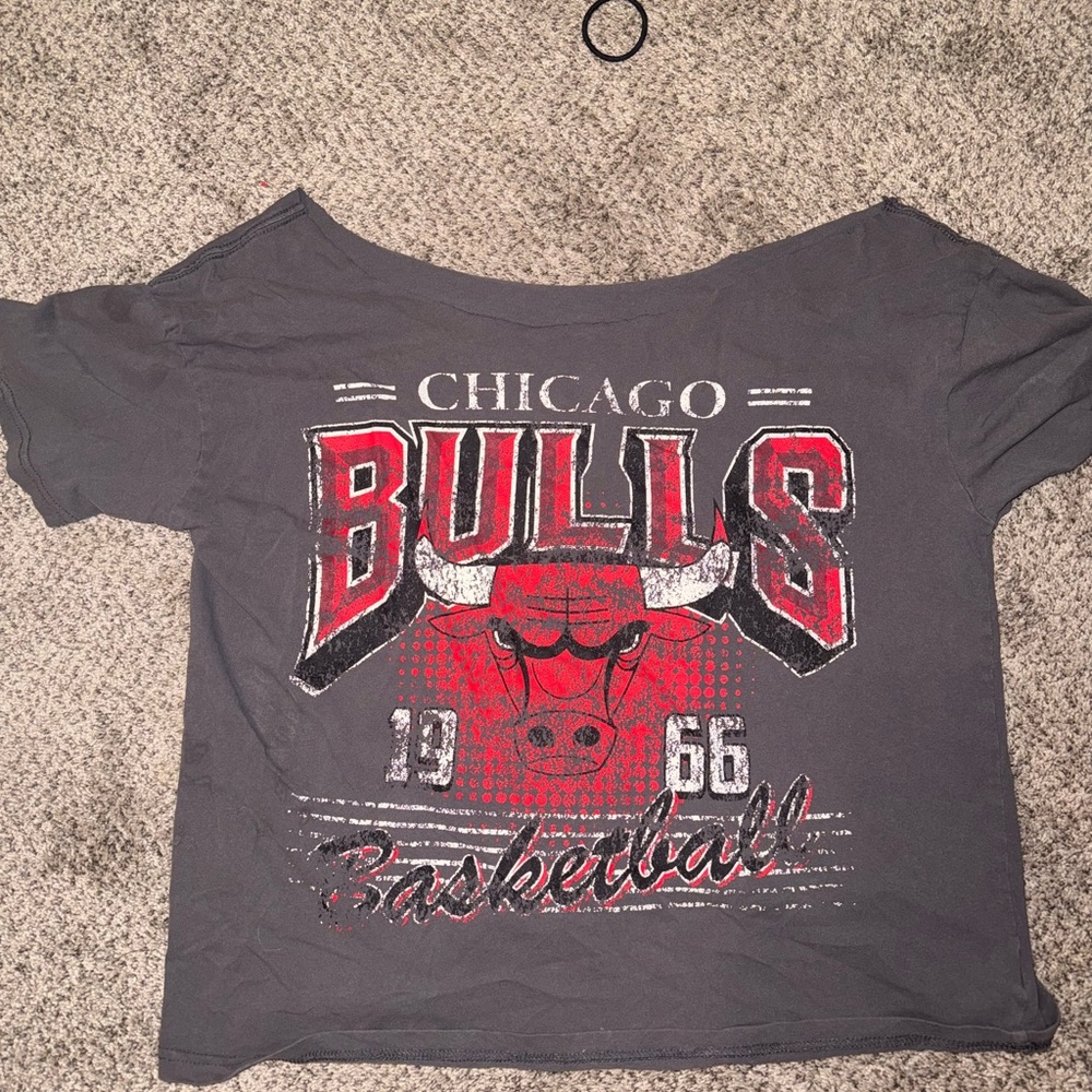 Chicago Bulls Kids Gray T-Shirt